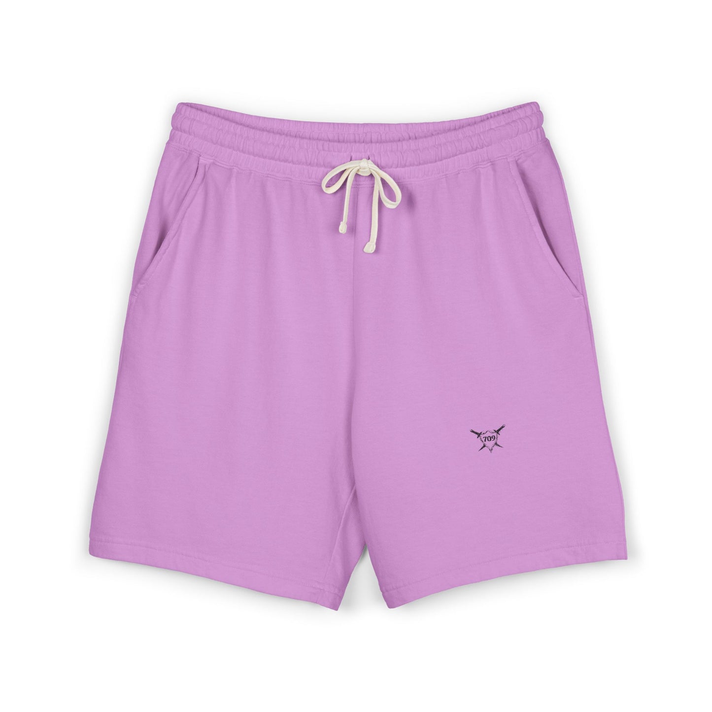 Unisex Garment-Dyed Lightweight Fleece Sweat Shorts
