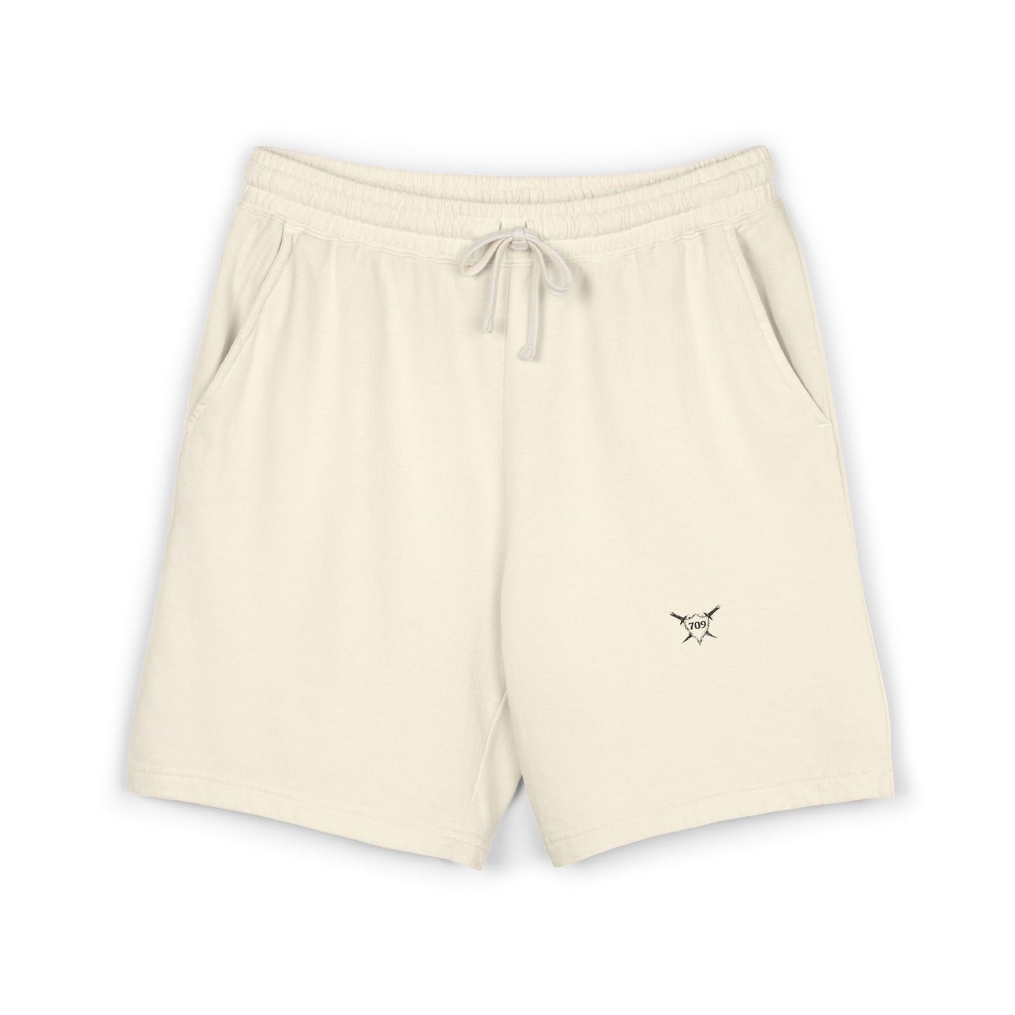 Unisex Garment-Dyed Lightweight Fleece Sweat Shorts