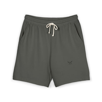 Unisex Garment-Dyed Lightweight Fleece Sweat Shorts