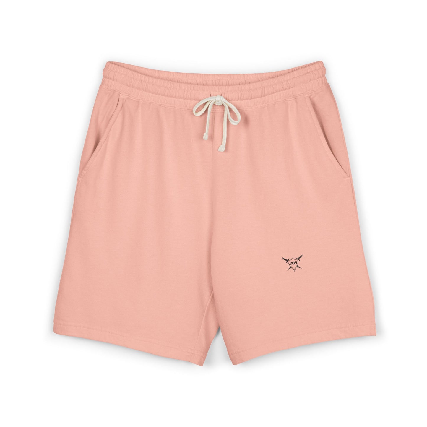 Unisex Garment-Dyed Lightweight Fleece Sweat Shorts